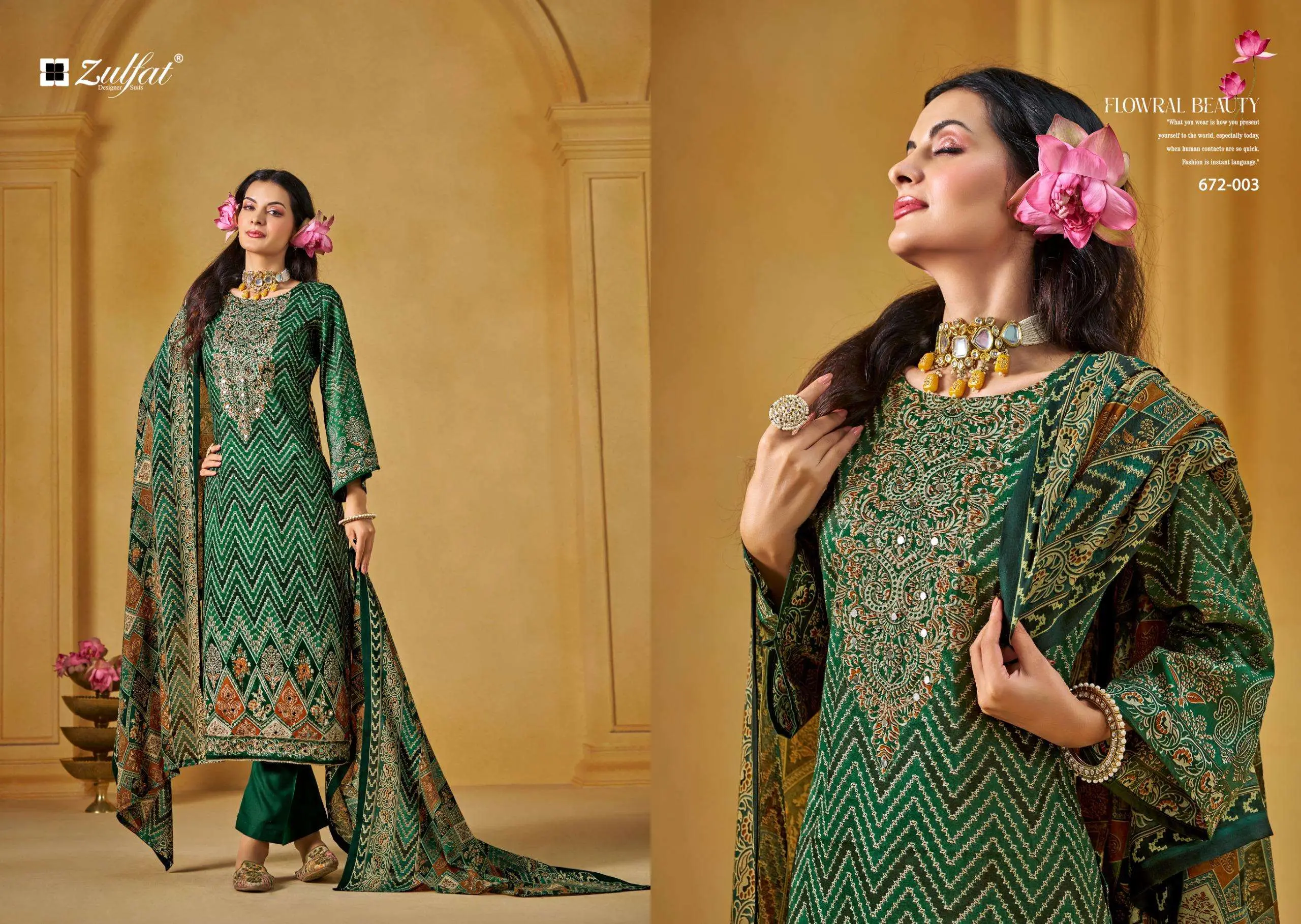 Zulfat Designer Suits S Sajni Vol 9 - Image 5