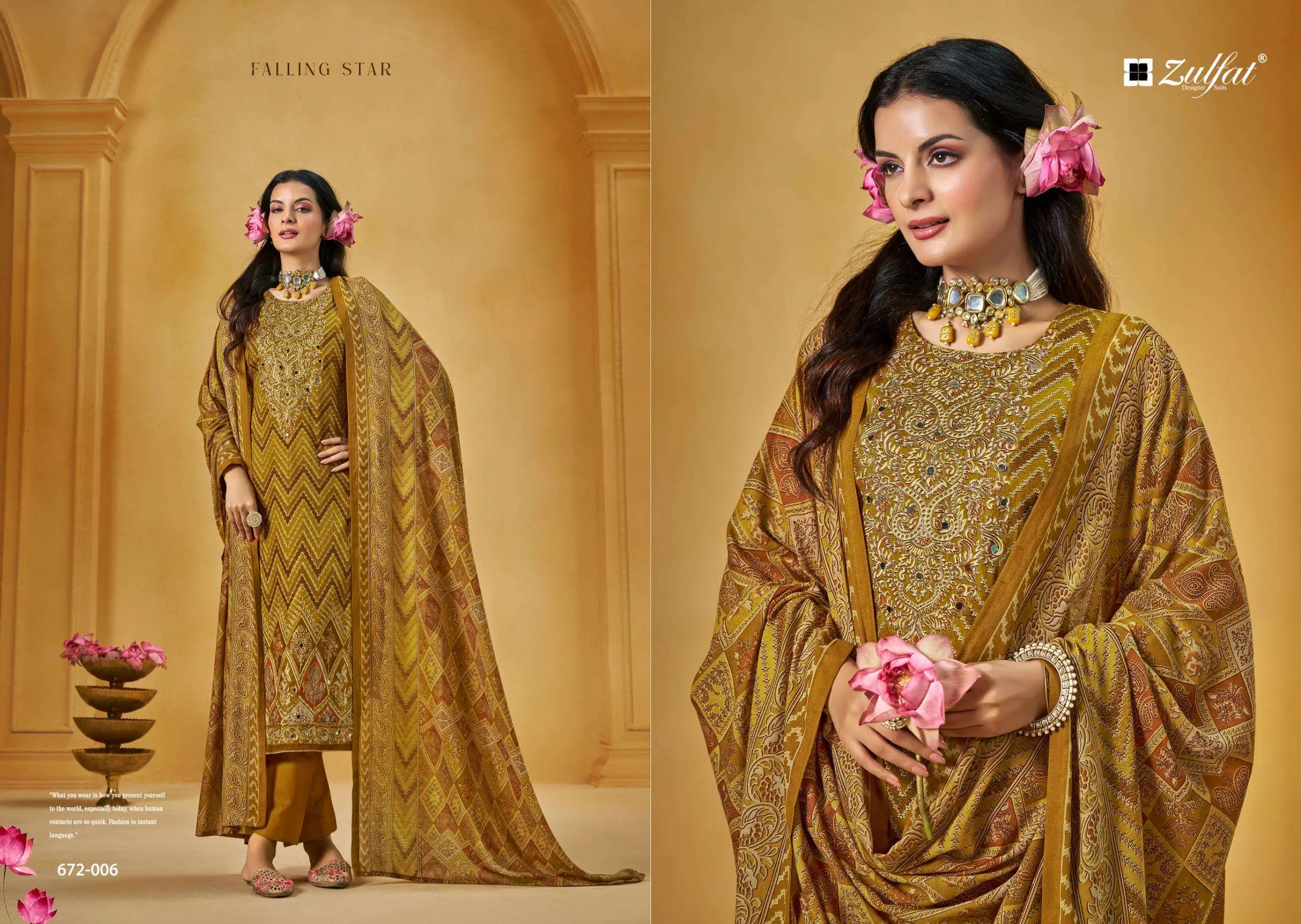 Zulfat Designer Suits S Sajni Vol 9 - Image 7