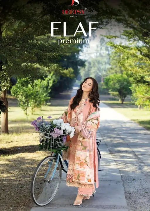 Deepsy Suits Elaf Premium Luxury Lawn Collection