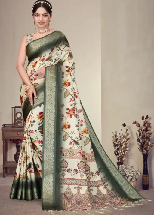 Shc Axali Vol 1 Cotton Silk Digital Printed Saree Collection