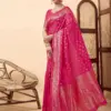 Sm Pari 122 Leem Silk Woven Work Festival Saree Collection