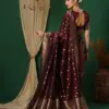 Sm Pari 122 Leem Silk Woven Work Festival Saree Collection